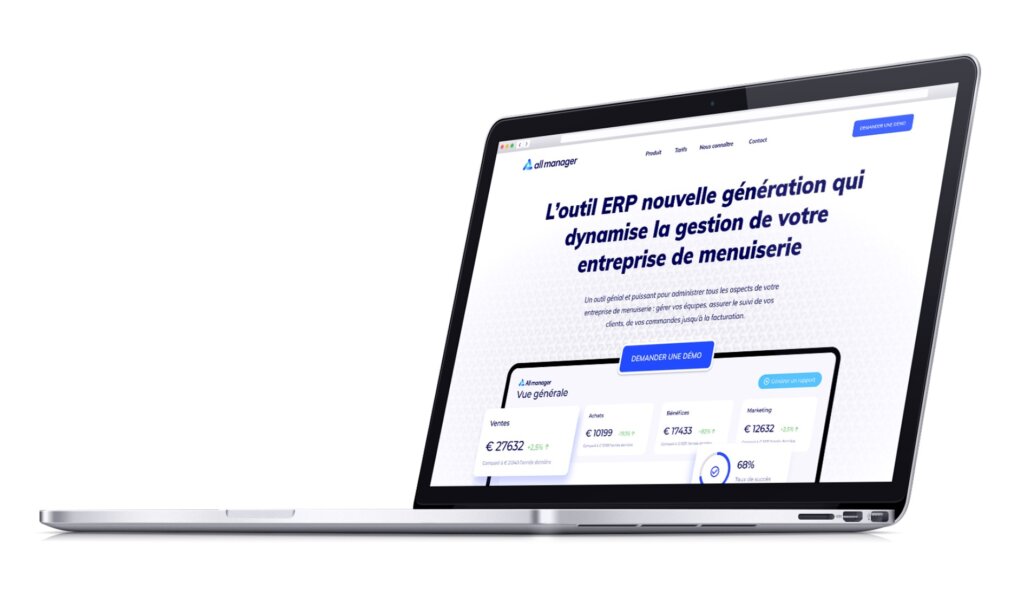 L'outil de gestion menuiserie ERP all manager créé par le réseau GAP REFERENCEMENT